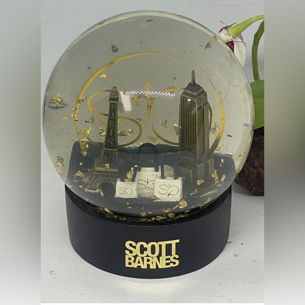Sealed Scott Barnes Snow Globe